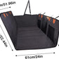 Dog Car Hammock, Dog Car Cover, Waterproof Ruffrover 2.0 - Hard Bottom Dog Car Seat Protector, Ruffrover Hard Bottom Dog Seat, Holds up to 280 Lbs, 100% Waterproof Non-Slip Non-Scratch Dog Hammock