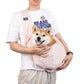 Portable Pet Shoulder Bag Phone Pocket Outdoor Shoulder Bags Carrier Cat Puppy Sling Carrier Bag Pet Carrying Supplies