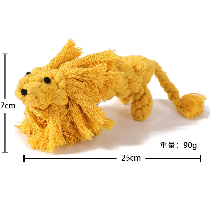 Durable Chew Dog Toys - Cartoon Plush Pet Toys
