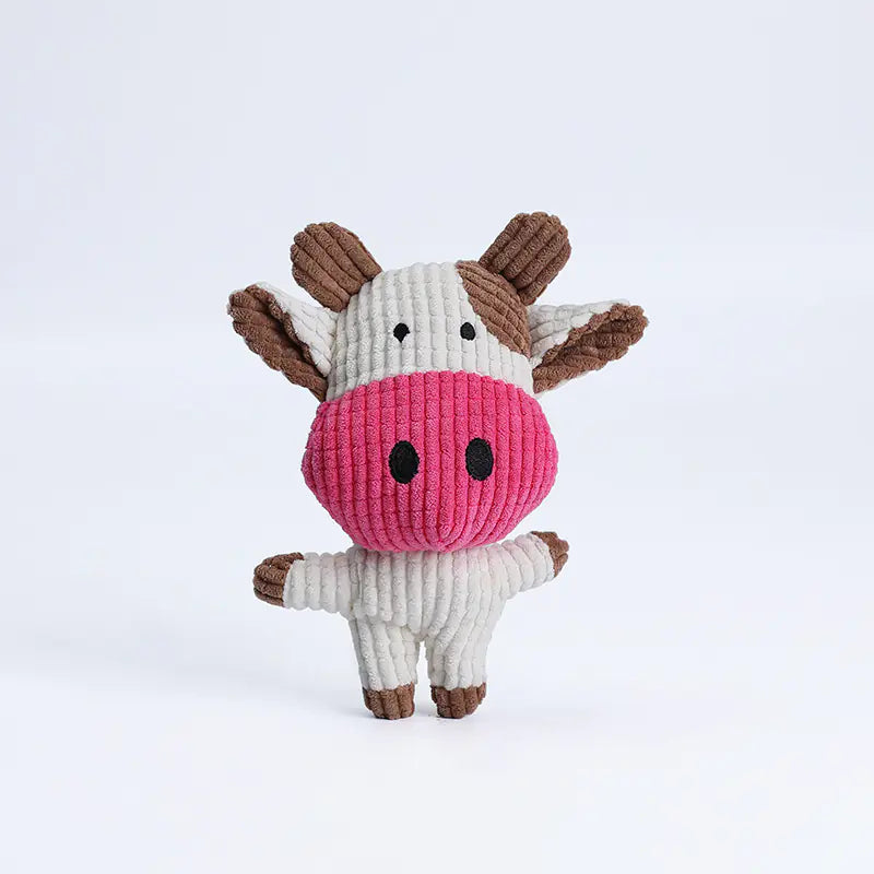 Durable Chew Dog Toys - Cartoon Plush Pet Toys