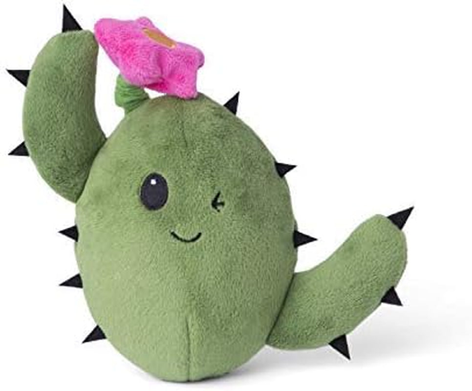 2 in 1 Interactive Plush Dog Toy - Rip and Reveal Toy for Dogs and Puppies - Stimulating Squeaky Pet Toys | Consuela Cactus (Large)