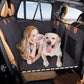 Dog Car Hammock, Dog Car Cover, Waterproof Ruffrover 2.0 - Hard Bottom Dog Car Seat Protector, Ruffrover Hard Bottom Dog Seat, Holds up to 280 Lbs, 100% Waterproof Non-Slip Non-Scratch Dog Hammock