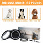 26Ft Retractable Dog Leash, Heavy Duty Great Leash for Dog up to 110 Lbs, Anti-Slip Rubberized Handle, One-Handed Brake, Strong Nylon Tape, Tangle Free——