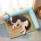 Cooling Mats for Pets - Bamboo Fiber Dog & Cat Bed